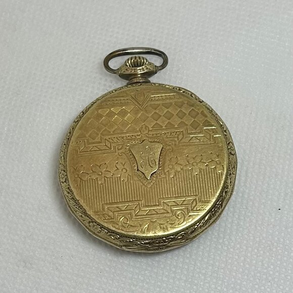 Elgin open face Vintage Pocket watch 1923 - Picture 3 of 4